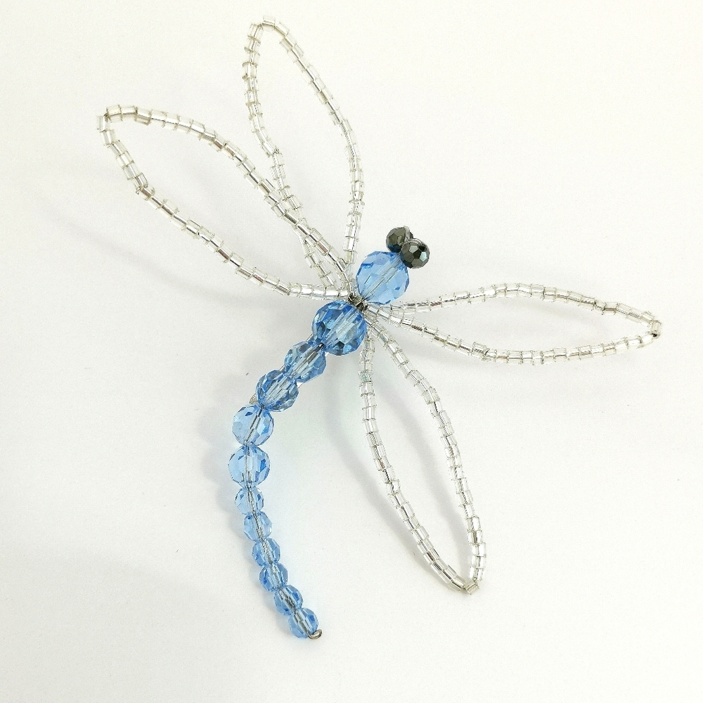 Dragonfly Brooch Pin In Swarovski Crystal New